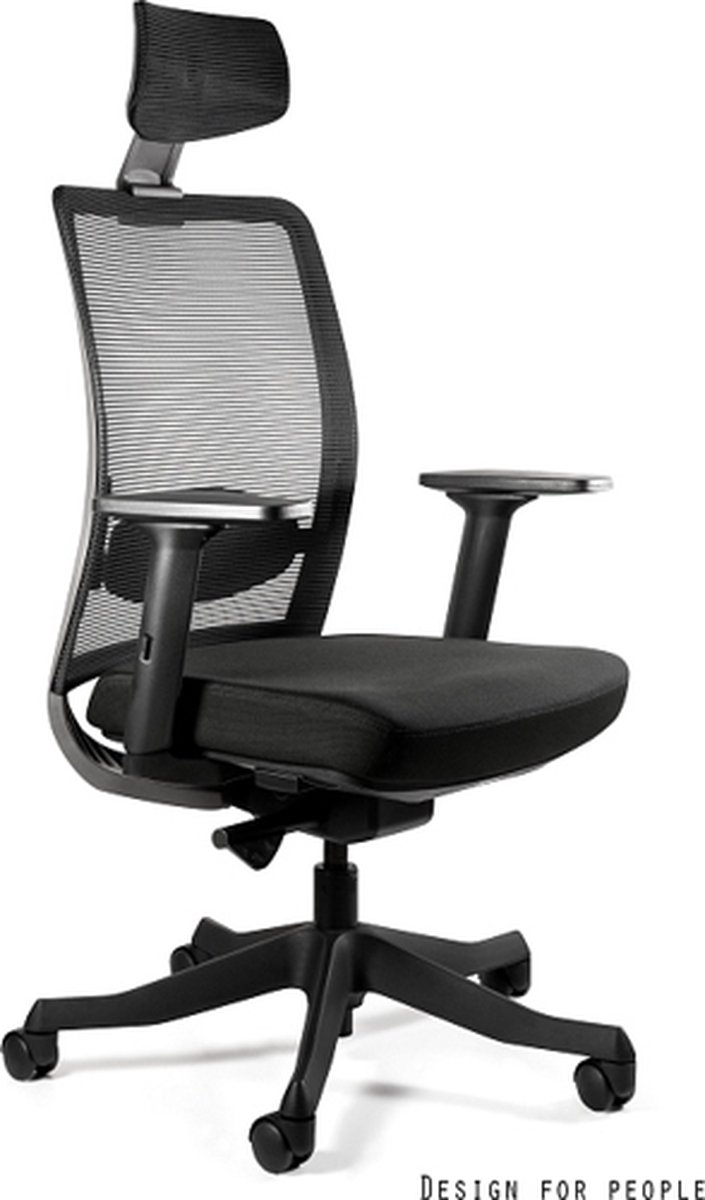 ErgoX Angunn Premium - Ergonomische Bureaustoel - Verstelbaar - Voor Volwassenen - Zwart