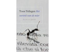 Omslag van Het vertrek van de mier