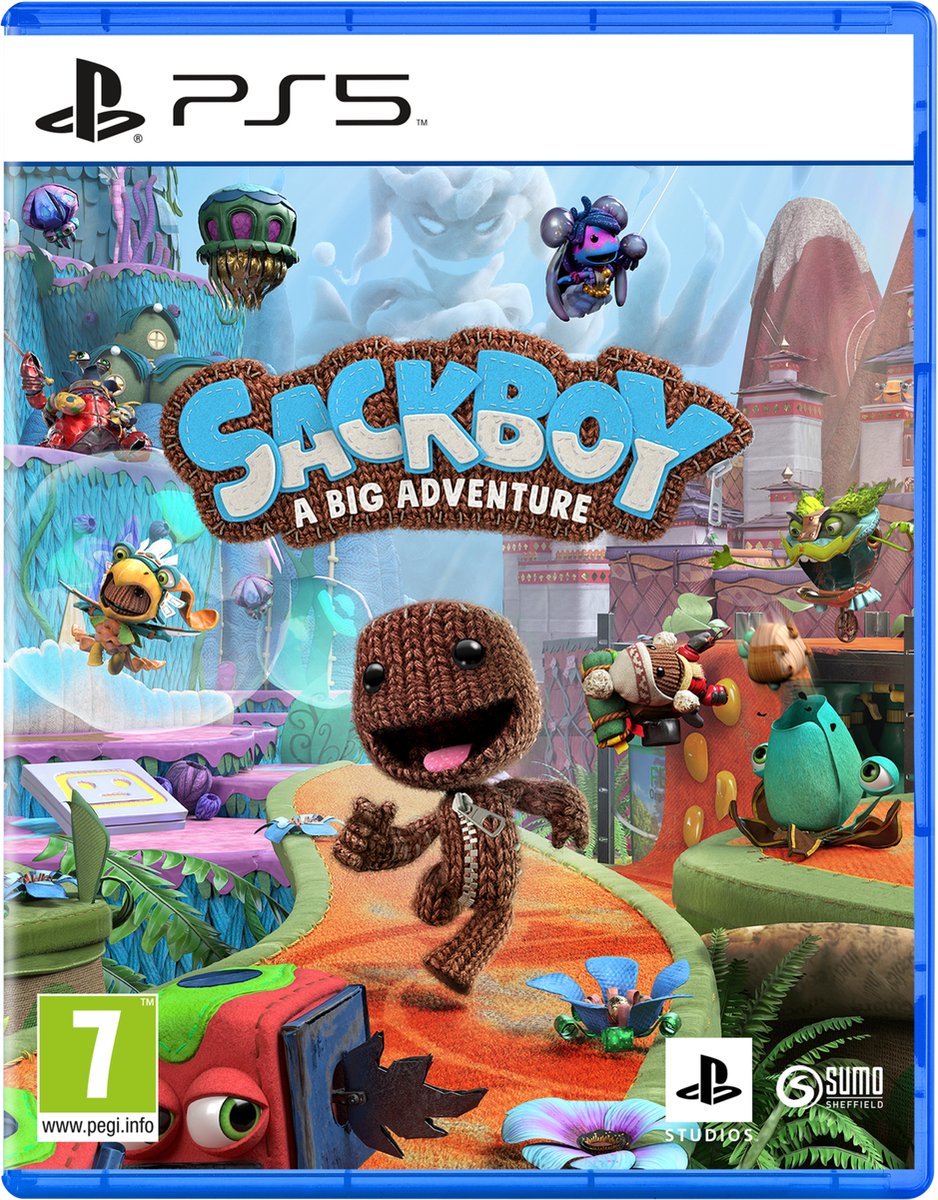 Sony Sackboy: A Big Adventure, PlayStation 5, Multiplayer modus, E (Iedereen)