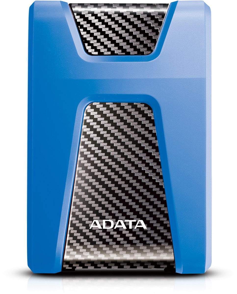 ADATA DashDrive Durable HD650 - Externe harde schijf - 1 TB BLAUW