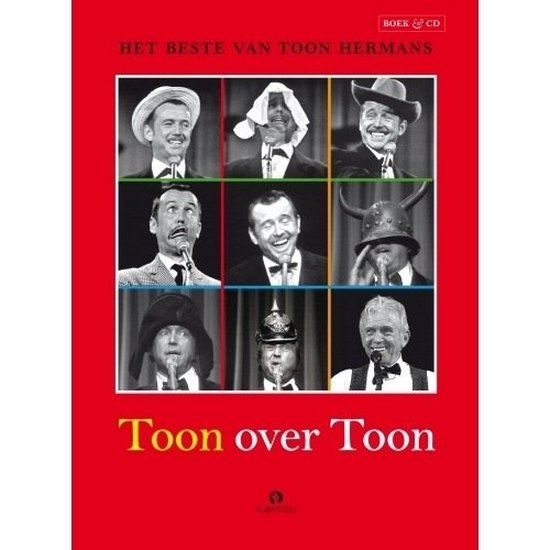 Cover van het boek 'Toon over Toon + CD' van Toon Hermans