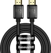 Baseus High Definition Series HDMI 8K - HDMI naar HDMI - Gegevenskabel - 2m zwart