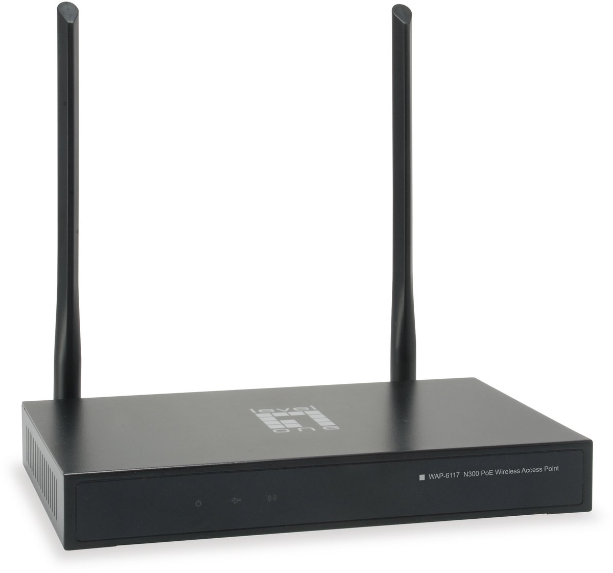 LevelOne WAP-6117 300Mbit/s Power over Ethernet (PoE) Zwart WLAN toegangspunt