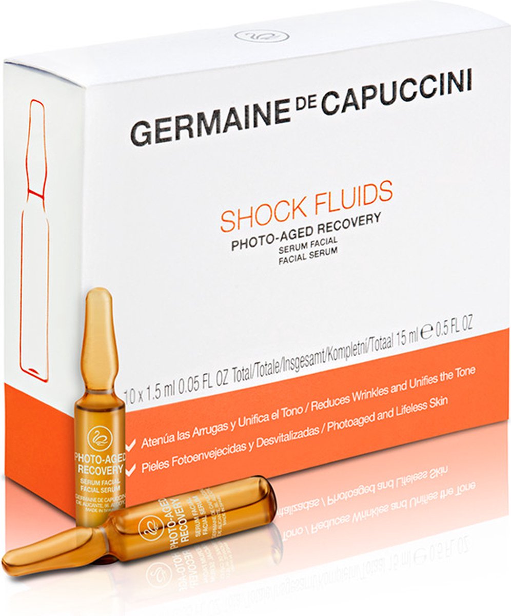 Germaine de Capuccini - Shock fluids- Photo aged recovery - serum-ampoule
