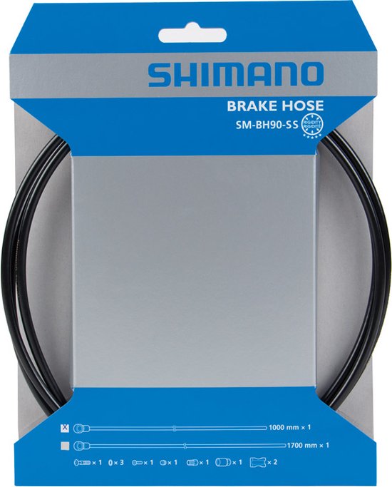 Remleiding schijfrem Shimano SM-BH90 zwart |