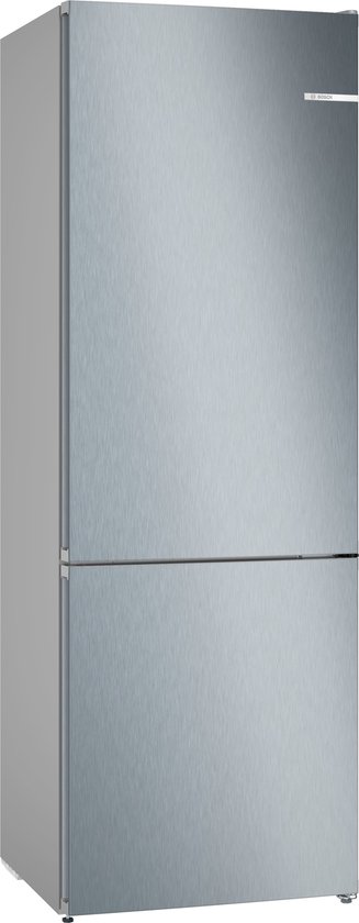 Bosch KGN492LDF XXL koel-vriescombinatie RVS NoFrost VitaFresh 0°C lade Flex Interior flessenrooster
