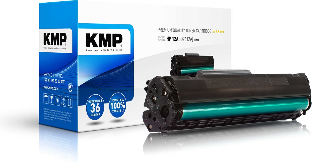 KMP H-T14 tonercartridge 1 stuk(s) Zwart