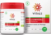 Vitals - Psylliumvezels - 200 gram - biologisch - oplosbare vezels uit Plantago ovata - NL-BIO-01