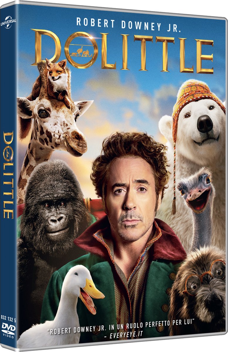 Universal Pictures Dolittle DVD Engels, Italiaans