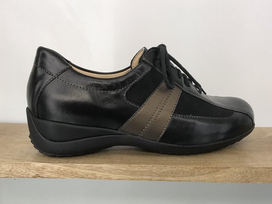 HARTJES Leren met suede Veterschoen Maat 40 6 5 comfortabele dames schoenen . bol
