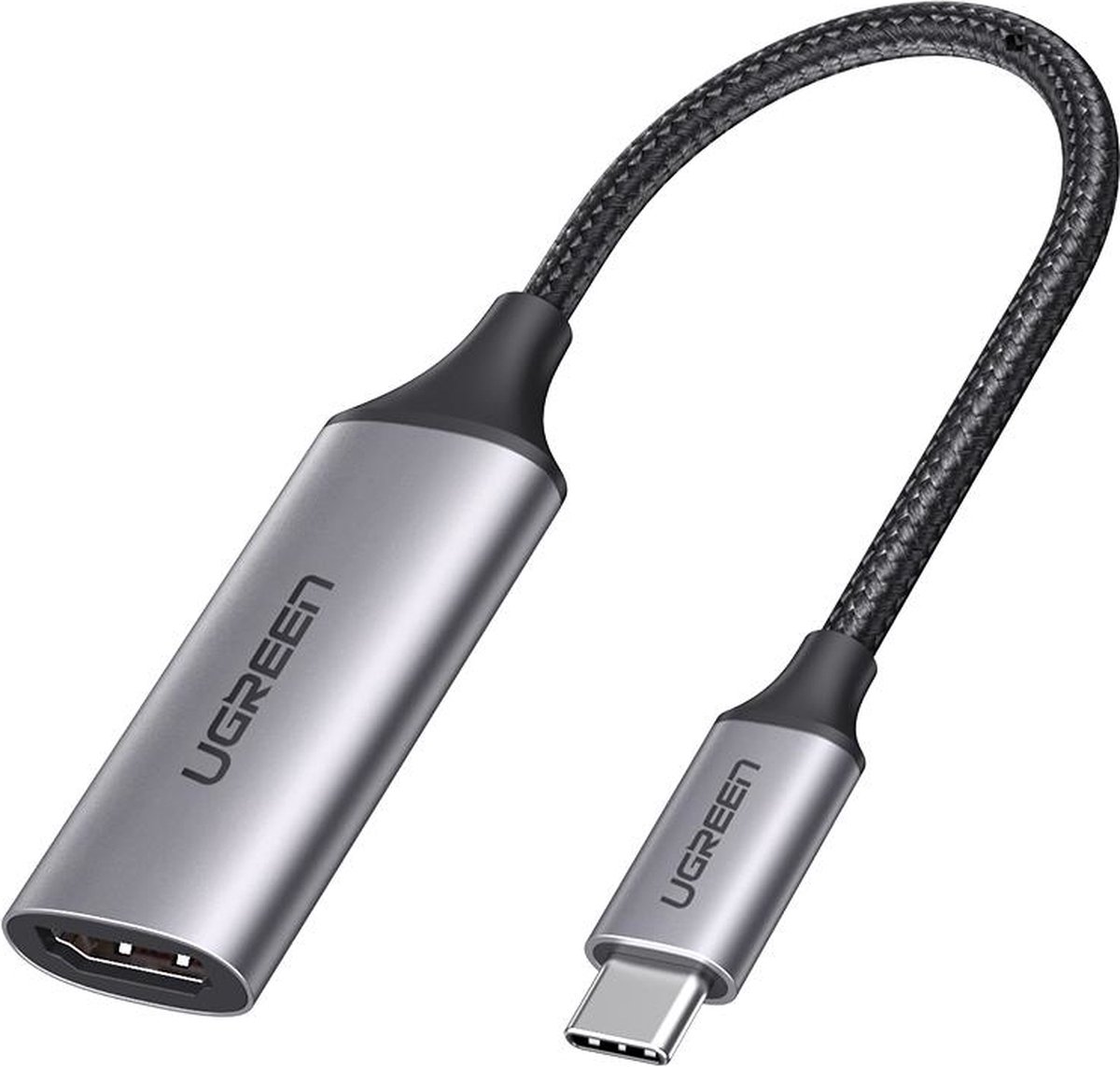 Ugreen - USB - Type C - HDMI 2.0 4K@60 Hz Thunderbolt 3-adapter voor MacBook / PC grijs - (70444)