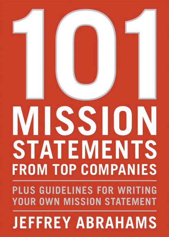 101 Mission Statements from Top Companies - cover