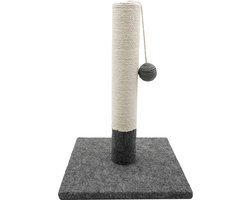 Tyrol Krabpaal, eenvoudig, grijs en wit, 42 cm, 1 stuk