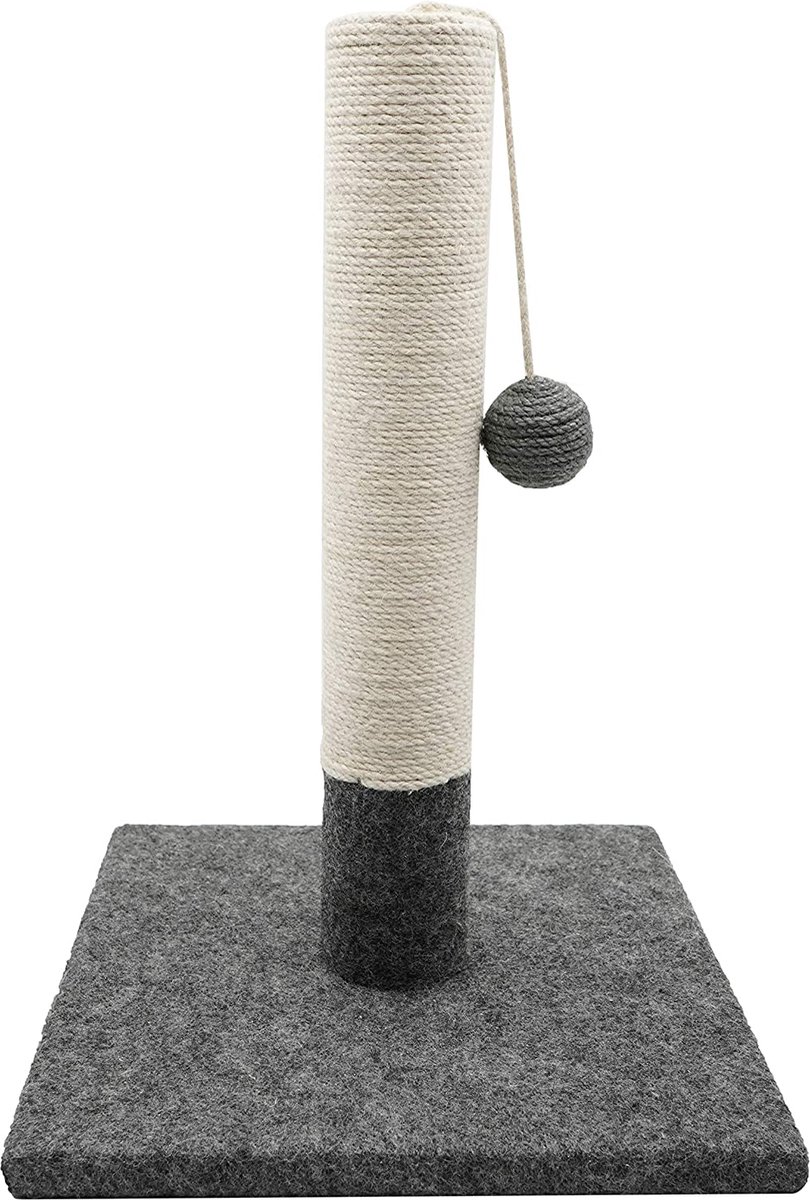 Tyrol Krabpaal, eenvoudig, grijs en wit, 42 cm, 1 stuk