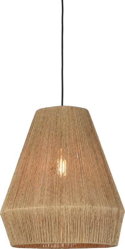 Lampe à suspension Good & Mojo - IGUAZU - Jute - Dimensions du produit: 40 x 47 cm (petit) / Produit avec ampoule: Non