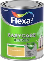 Flexa | Easycare Muurverf Mat Keuken | Sunny Yellow - Kleur van het jaar 2008 | 1L