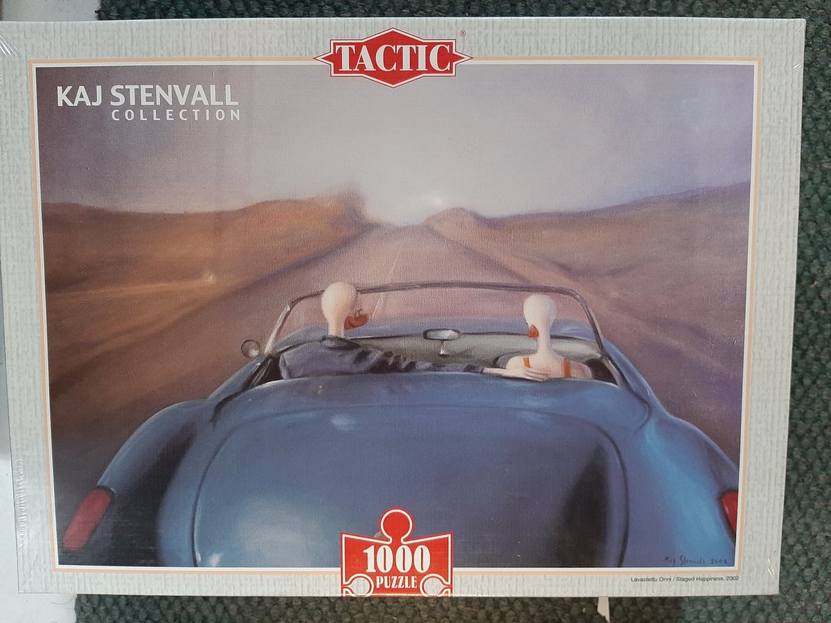 Kaj Stenvall Staged Happiness puzzel 1000