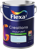 Flexa Creations - Muurverf - Extra Mat - Blue - KvhJ 2010 - 5L