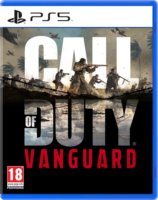 Activision Call of Duty: Vanguard, PlayStation 5, Multiplayer modus, M (Volwassen), Fysieke media