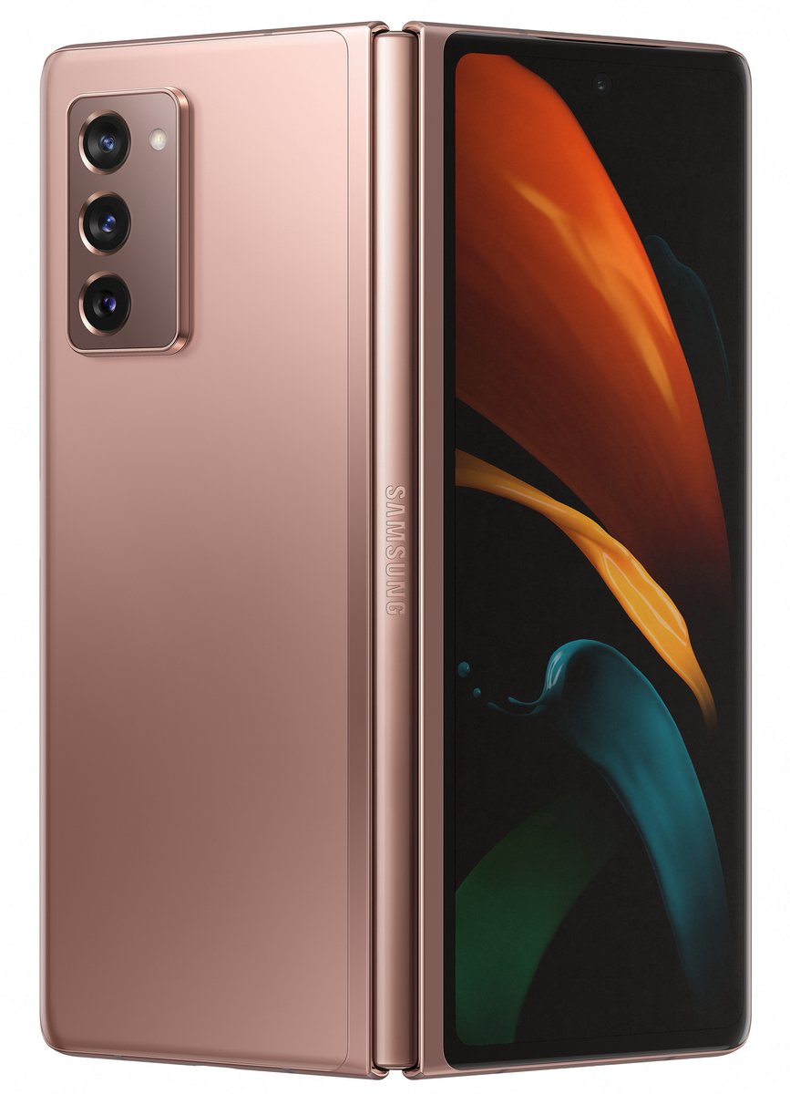 Samsung Galaxy Z Fold 2 5G - 256GB - Mystic Bronze | bol