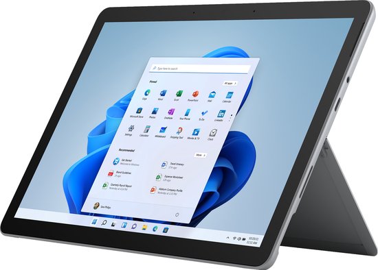 Microsoft Surface Go 3 64 GB 26,7 cm (10.5") Intel® Pentium® Gold 4 GB Wi-Fi 6 (802.11ax) Windows 11 Home in S mode Platina