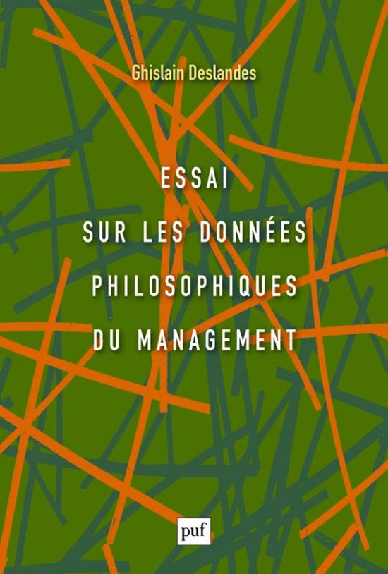 ISBN Essai sur les données philosophiques du management boek Economie Frans 272 pagina's