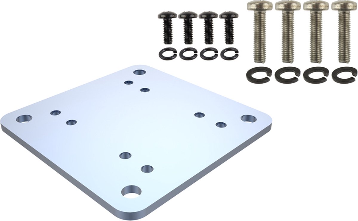 RAM Mounts RAM-202-225B-1U tv-bevestiging Zilver