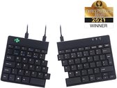 Bol.com R-Go Split Ergonomisch Keyboard US Qwerty - Zwart aanbieding