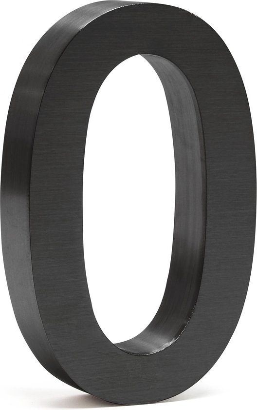 3D huisnummer 8 antraciet - grijs RAL 7016 roestvrij staal V2A roestvrij weerbestendig roestvrij Hoogte 20 cm inclusief montagemateriaal verkrijgbaar 0 1 2 3 4 5 6 7 8 9 a b c d