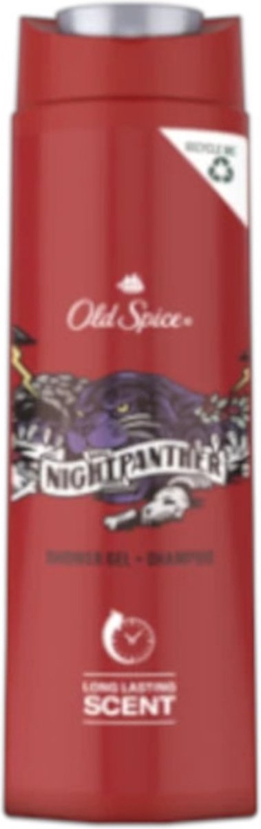 Old Spice Nightpanther douchegel / shampoo 400 ML