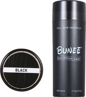 Bunee Hair Fiber - Haarpoeder - Haarverdikker - 3 g Sample Size - Black