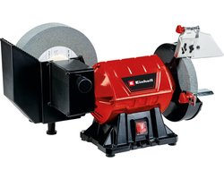 Einhell Elektrische Nat-/Droogslijpmachine TC-WD 200/150 - 250 W - Voor nat en droog bewerken van materialen - Compacte metalen constructie - Incl. natte en droge slijpsteen