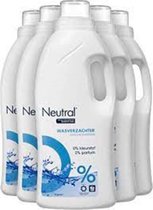 Neutral 0% Parfumvrij Vloeibaar Wasverzachter - 5 x 27 wasbeurten -  Voordeelverpakking