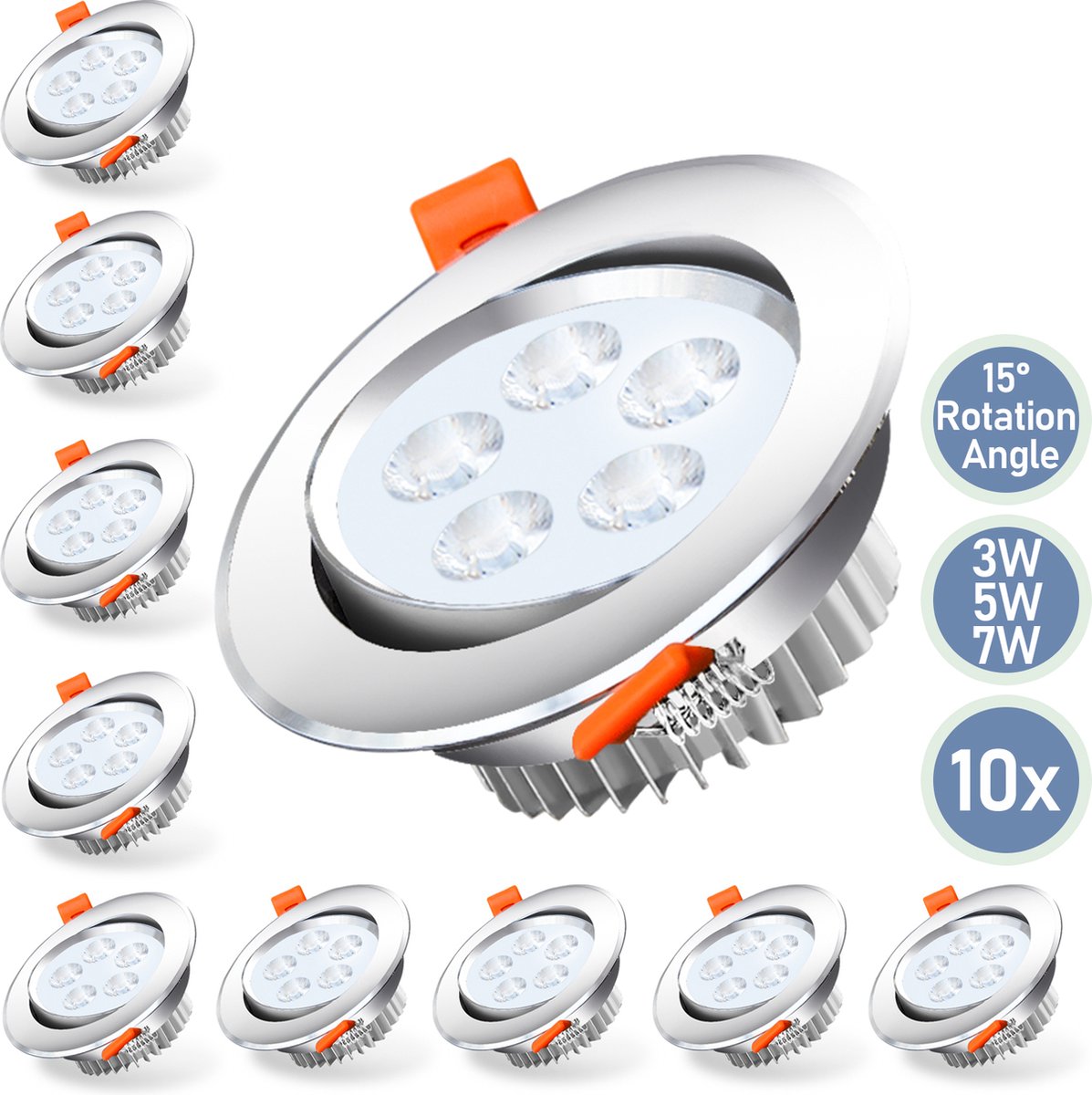 Airam LED 3-staps dimbare lichtbron van Airam