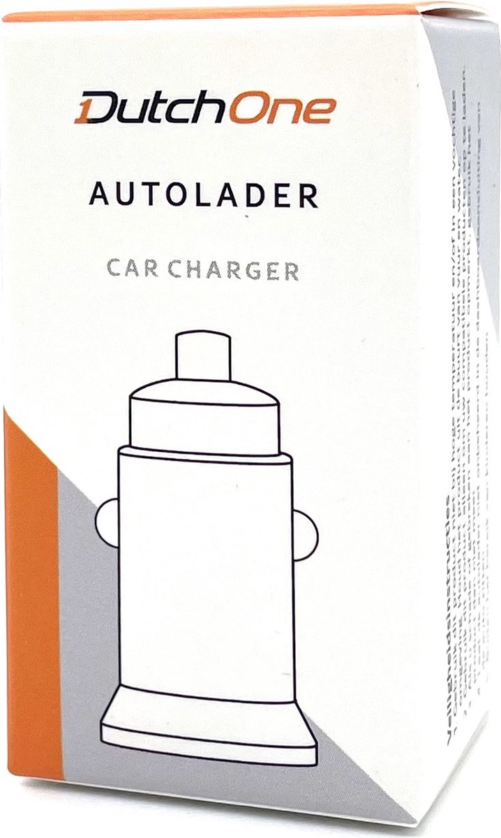 DutchOne Autolader 2 USB-poorten 2.4A – compact & universeel thumbnail 5