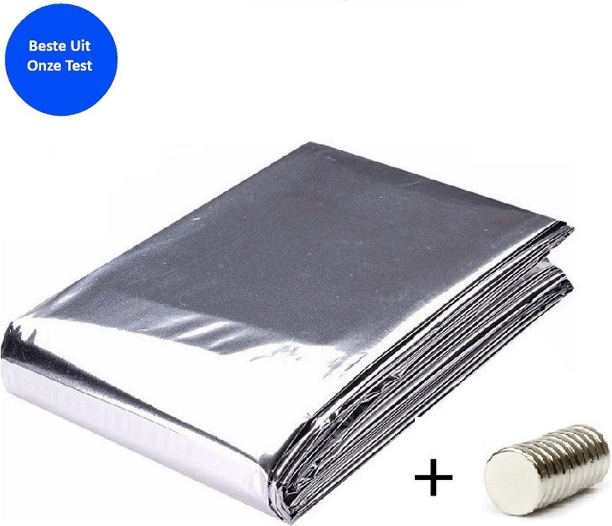 YRHome Isolatiefolie, 10 m², isolatiefolie, 1 x 10 m, reflectiefolie, verwarming, aluminium, thermofolie, radiatoren, 3-4 mm dik, isolatiefolie, warmte-isolatie, warmte-isolatie