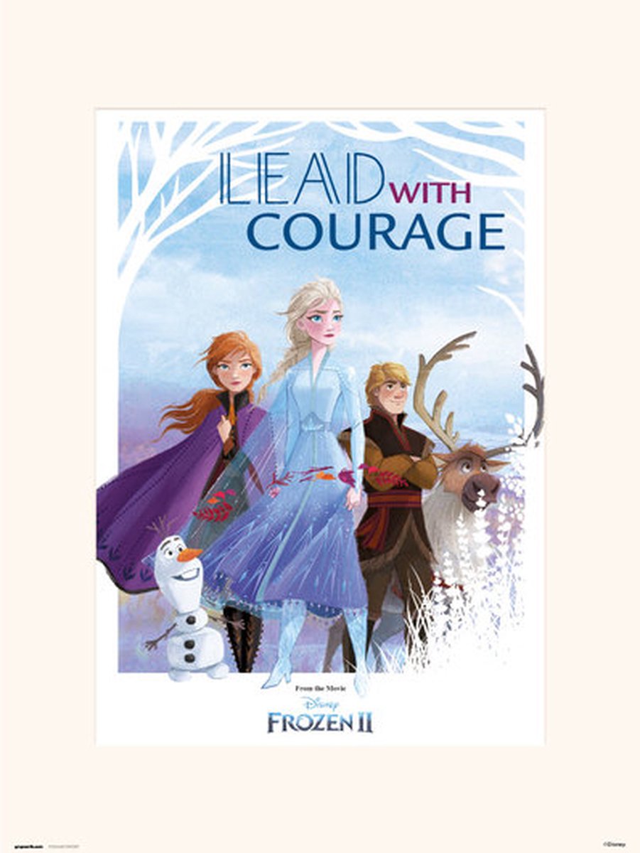 Grupo Erik Disney Frozen - Art Print 30x40 cm