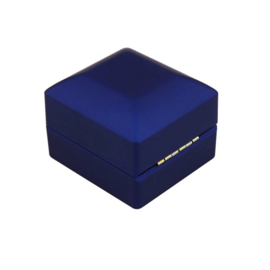 Handgemaakte houten rustieke ringdoos met helder deksel trouwring opbergdoos fluwelen interieur magneetsluiting voorstel verlovingsringhouder kopen vanaf een prijs van 6.09