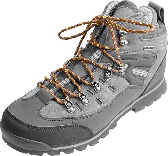 Lacets ronds marron foncé pour chaussures de travail | Longueur : 230cm | Épaisseur : 4,5 mm