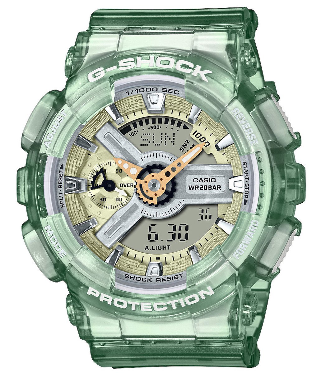 G-Shock GMA-S110GS-3AER Classic Heren Horloge