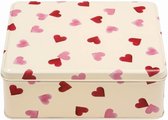Boîte à biscuits rectangulaire Emma Bridgewater Pink Hearts (20x15x8cm)
