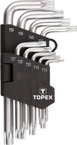 Torx sleutel set - T-Serie - 9 delig