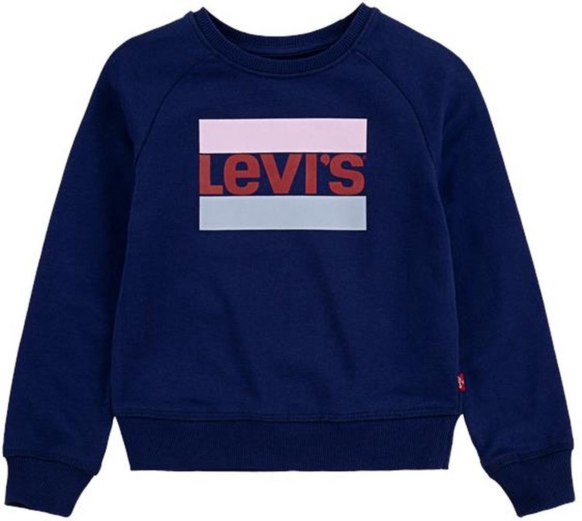 Levi’s meisjes BATWING CREWNECK trui MEDIEVAL Blauw