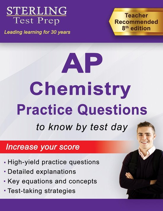 AP Chemistry Practice Questions (ebook), Sterling Test Prep