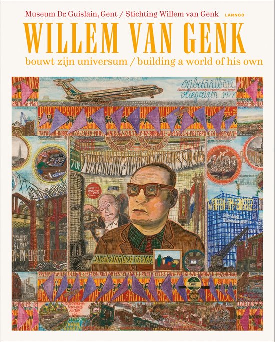 Cover van het boek 'Willem van Genk bouwt zijn universum'
