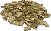 100 Bouwstenen 2x4 | Tan | Compatibel met Lego Classic | Keuze uit vele kleuren | SmallBricks