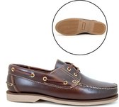 Stravers - Chaussures bateau taille 39 avec semelle antidérapante pour hommes. Chaussures de petite taille pour la botte