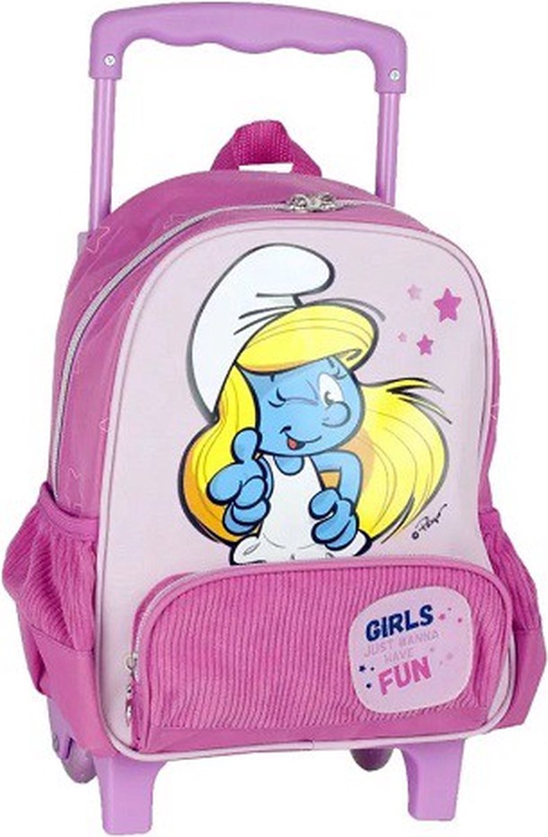 Arditex Trolley-rugzak Smurfen Meisjes 11 Liter Polyester Roze