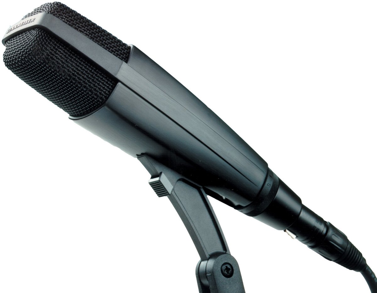 Sennheiser MD 421-II Microfoon voor studio's - Zwart, Metallic
