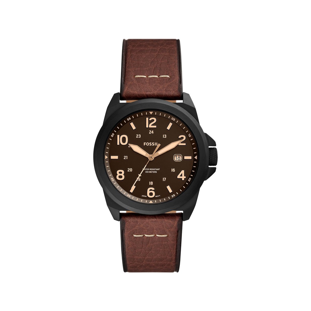 Fossil Herenhorloge Analoog Quarz One Size 88574281